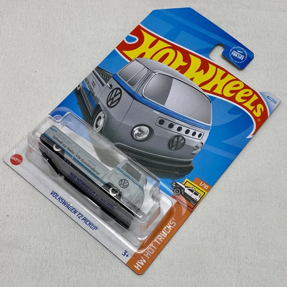 Hot Wheels Volkswagen T2 Pickup Grey‎ 42/250 HW Hot Trucks 1/10